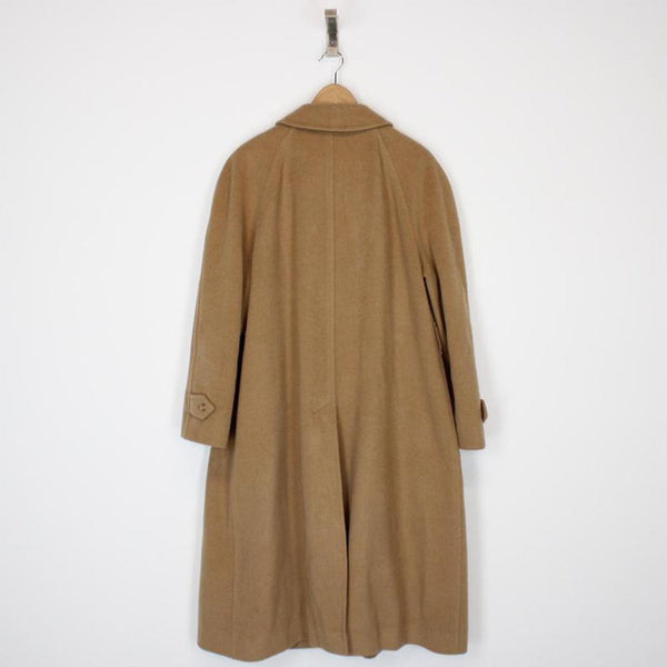 Vintage Burberry Camelhair Trench Coat XL