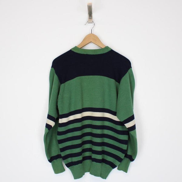 Vintage Burberry Wool Jumper Small