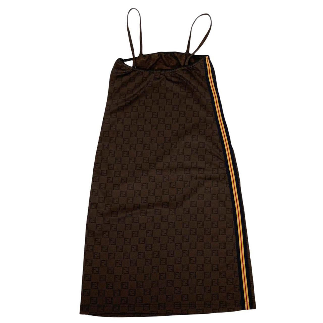 Vintage Fendi Monogram Dress Medium