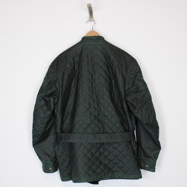 Vintage Belstaff Belted Waxed Cotton Jacket XXL