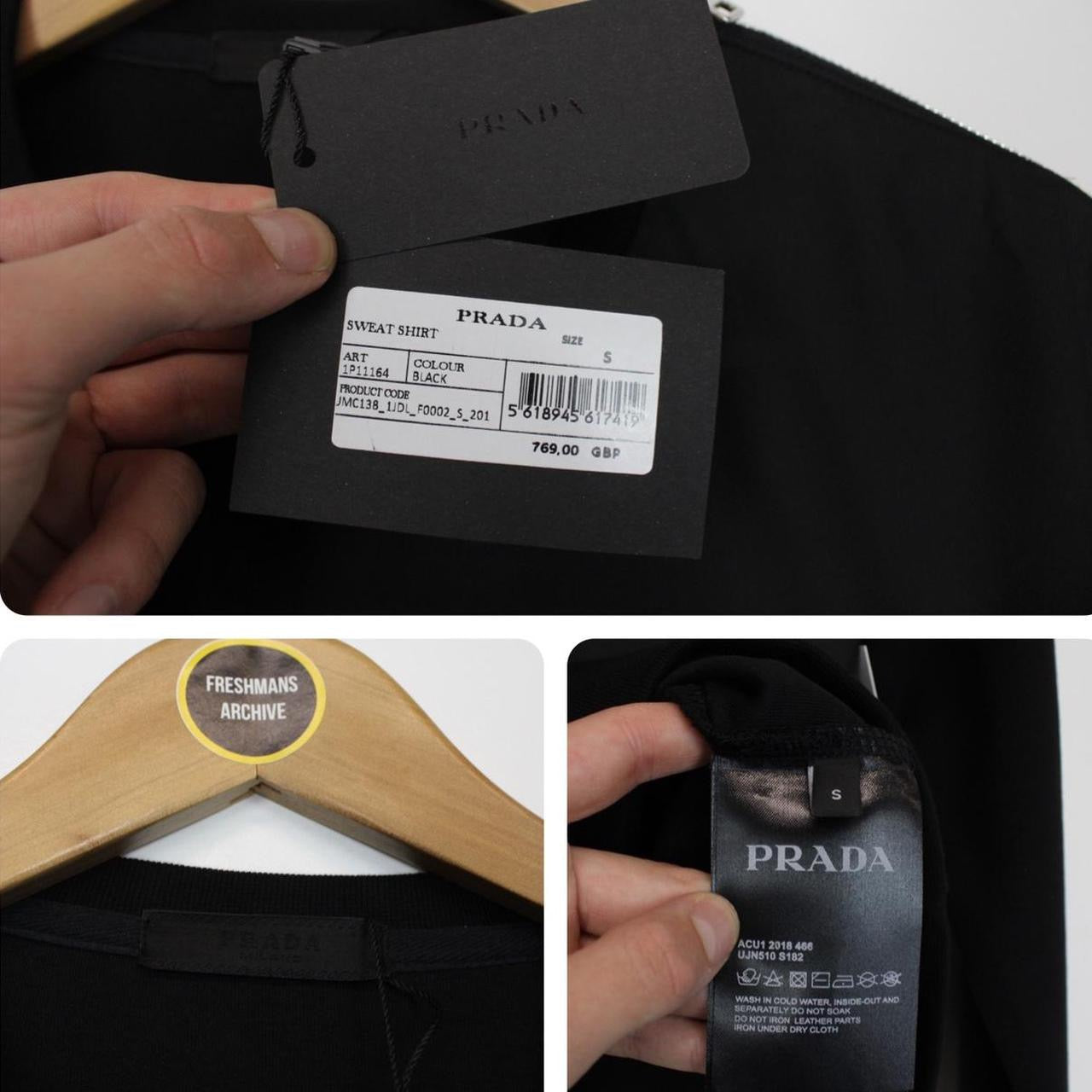 Prada 2018 Sweatshirt Small