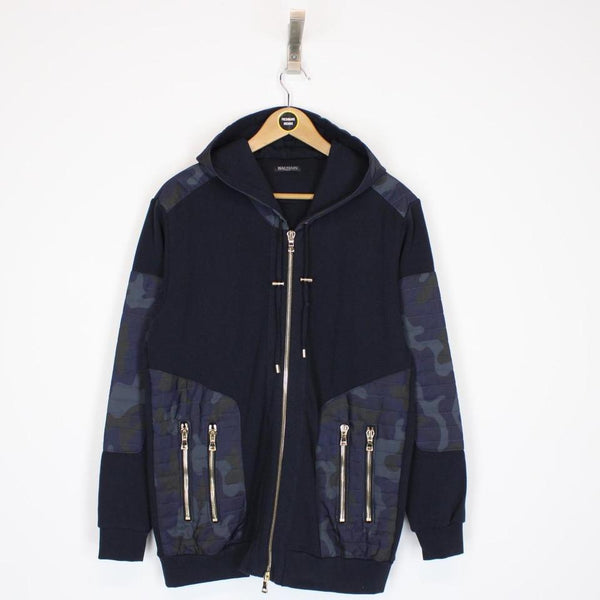 Balmain Paris Camo Hoodie XL