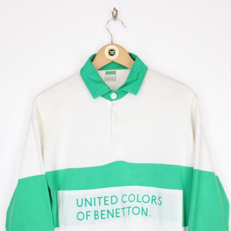 Vintage Benetton Rugby Shirt Small