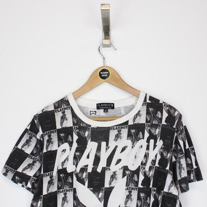 Vintage Playboy Magazine T-Shirt Small