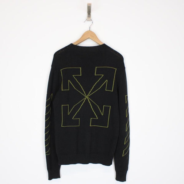 Off White Arrow Knit Jumper Medium