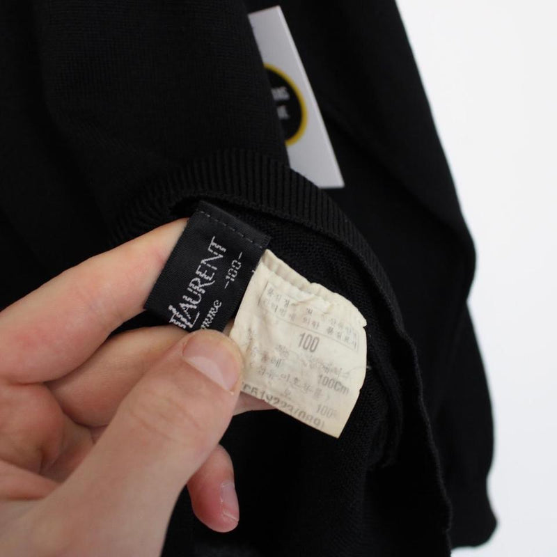 Vintage Yves Saint Laurent Knit Jumper Medium
