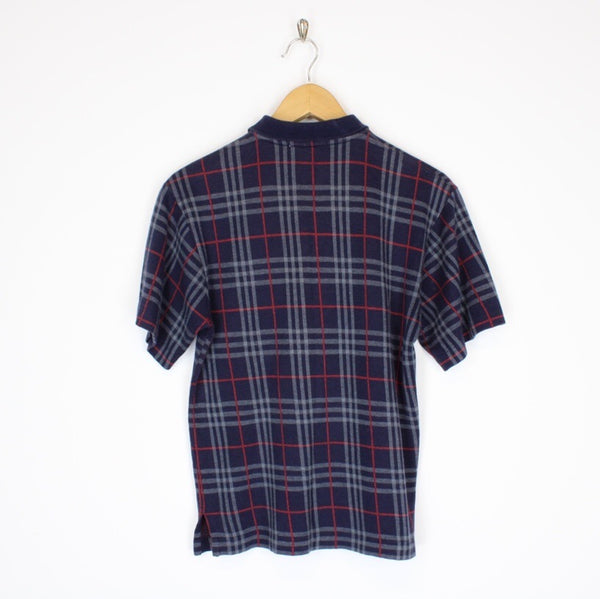 Vintage Burberry Polo Shirt Medium