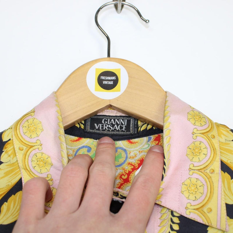 Vintage Gianni Versace Silk Blouse UK 8