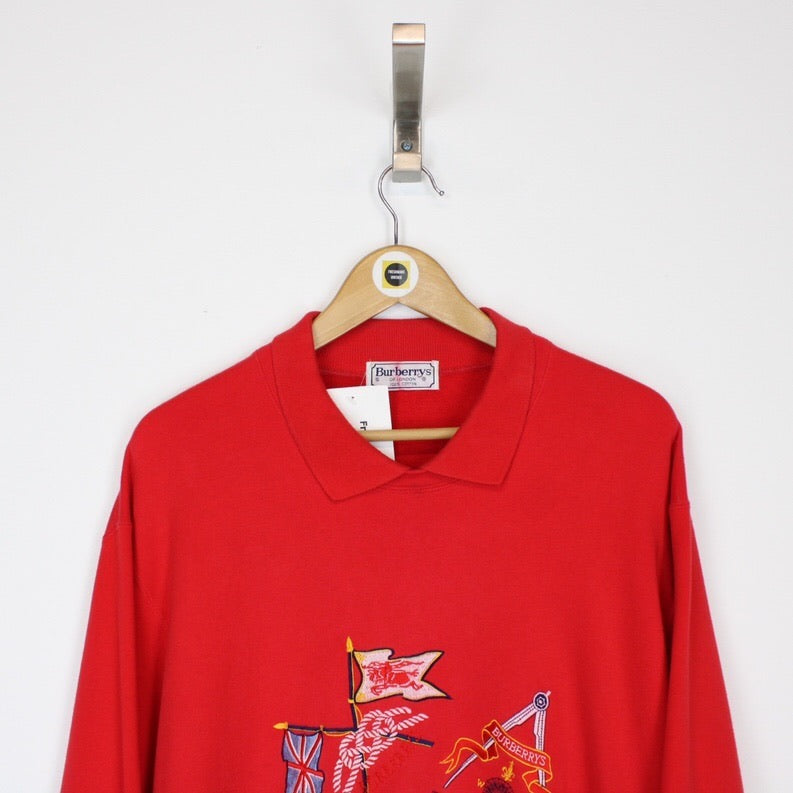 Vintage Burberry Sweatshirt Small