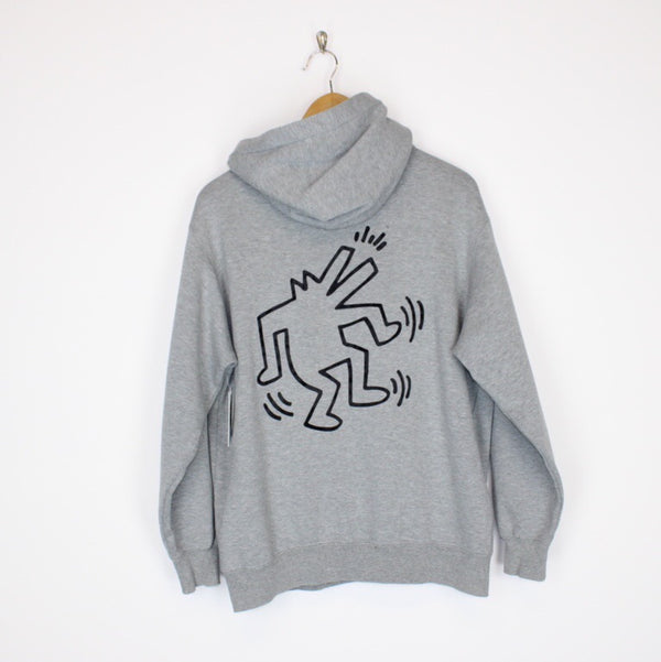 Vintage Keith Haring Hoodie Medium