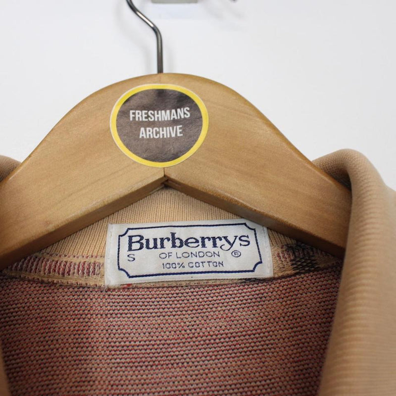 Vintage Burberry Polo Shirt Small