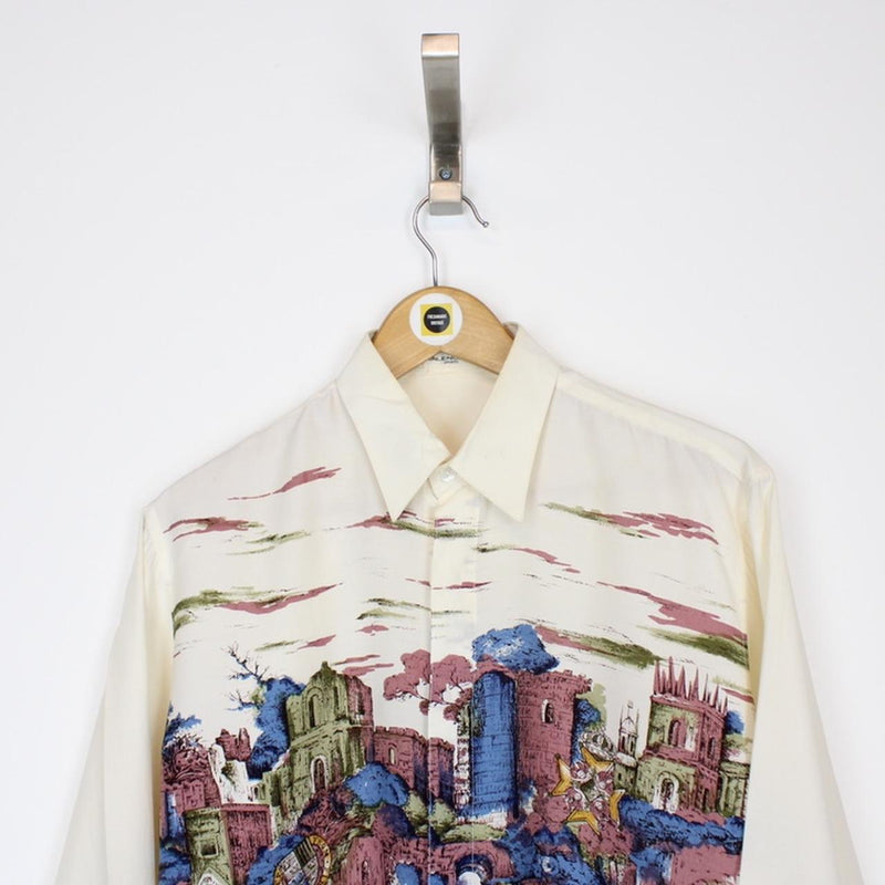 Vintage Balenciaga Silk Shirt Medium