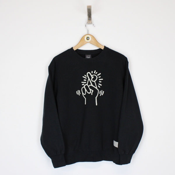 Vintage Keith Haring Sweatshirt Small