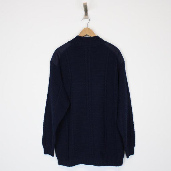 Vintage Valentino Cable Knit Jumper Large