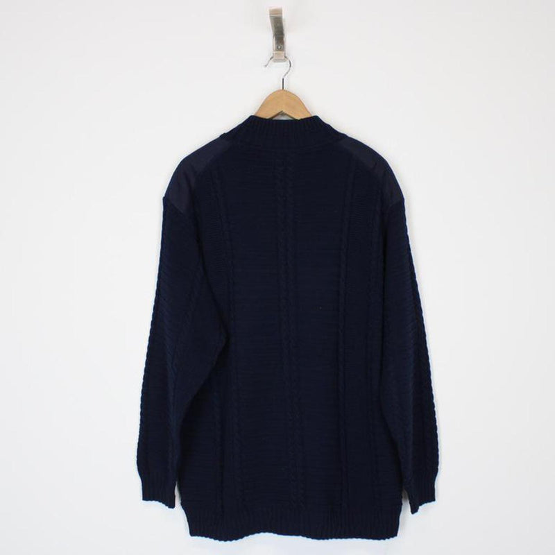 Vintage Valentino Cable Knit Jumper Large