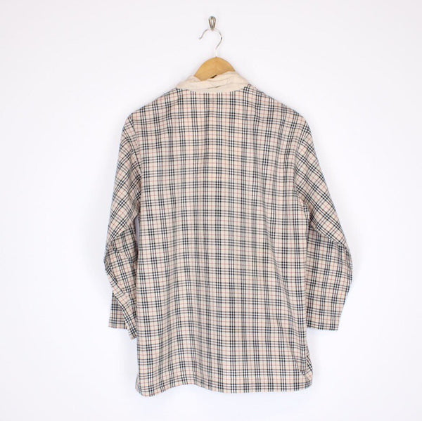 Vintage Burberry London Pyjama Top Medium