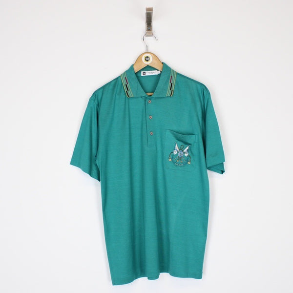 Vintage Pierre Balmain Polo Shirt Large