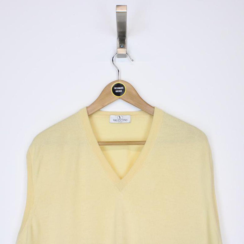 Vintage Valentino Wool Sweater Vest XL