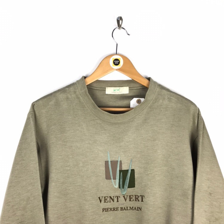 Vintage Pierre Balmain Sweatshirt Small
