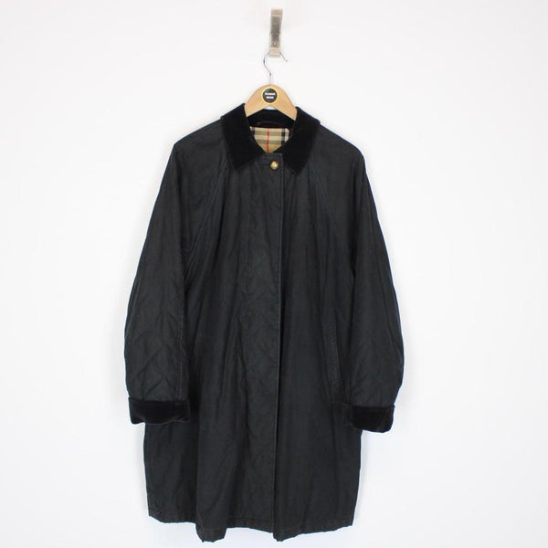 Vintage Burberry Quilted Coat Medium