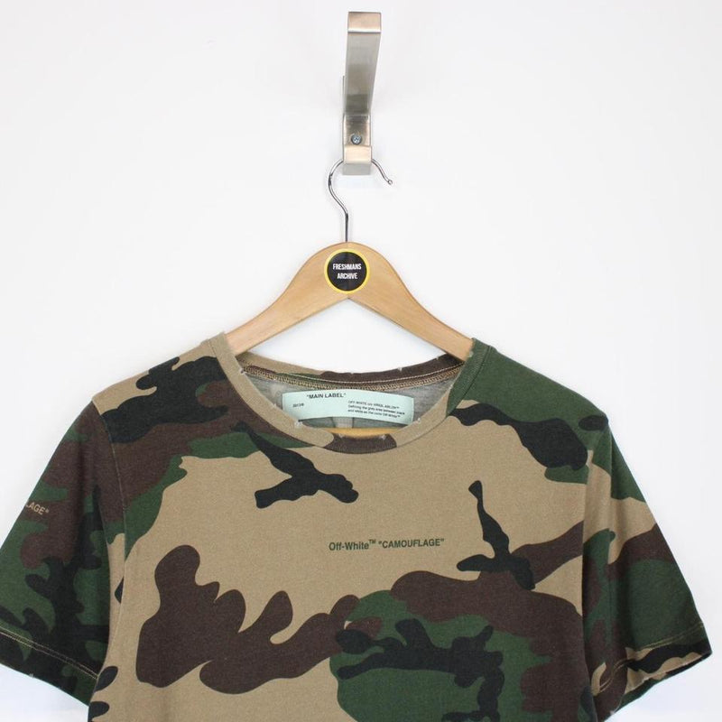 Off White Camo T-Shirt XS