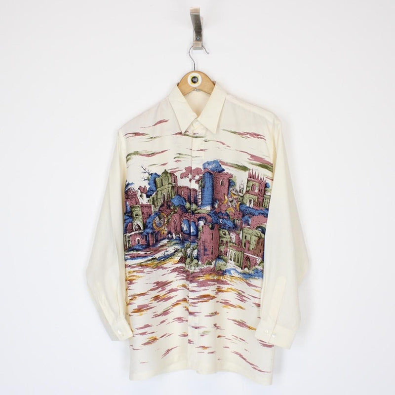 Vintage Balenciaga Silk Shirt Medium