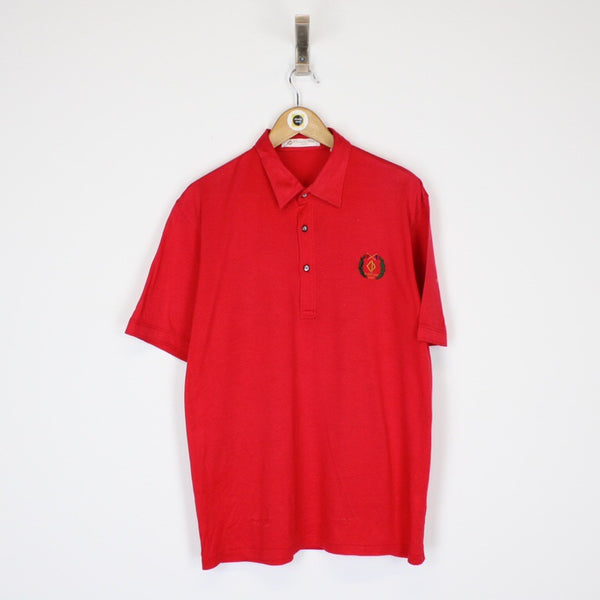 Vintage Christian Dior Polo Shirt Medium