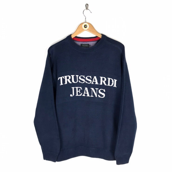 Vintage Trussardi Jeans Sweatshirt Medium