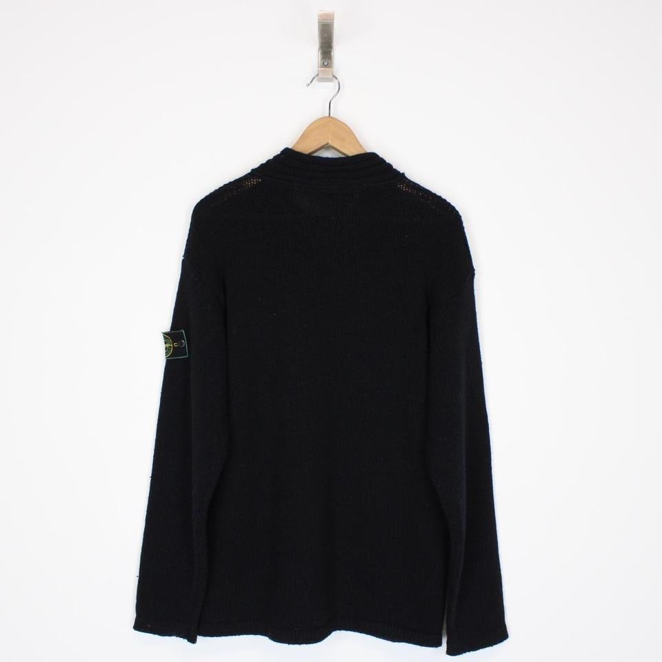 Vintage Stone Island AW 1998 Wool Jumper Medium