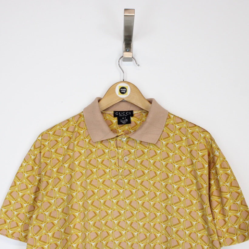 Vintage Gucci Polo Shirt Medium