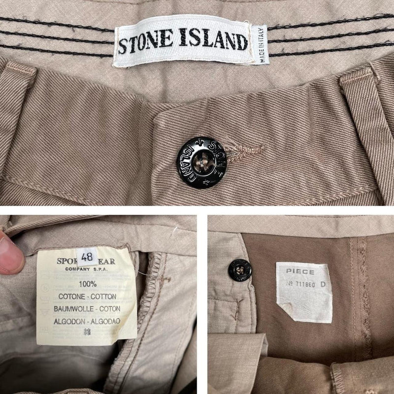 Vintage Stone Island AW 1999 Trousers Medium