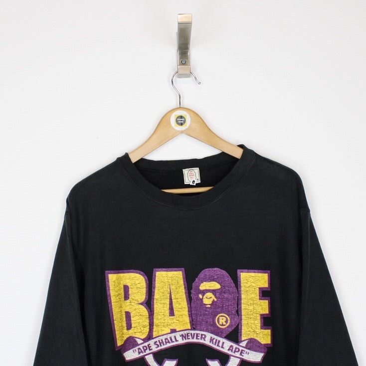 Vintage Bape Sweatshirt Medium