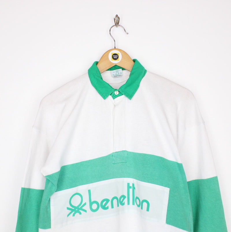 Vintage Benetton Rugby Shirt Small