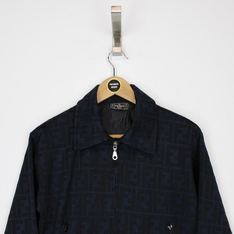Vintage 90s Fendi Monogram Jacket Small