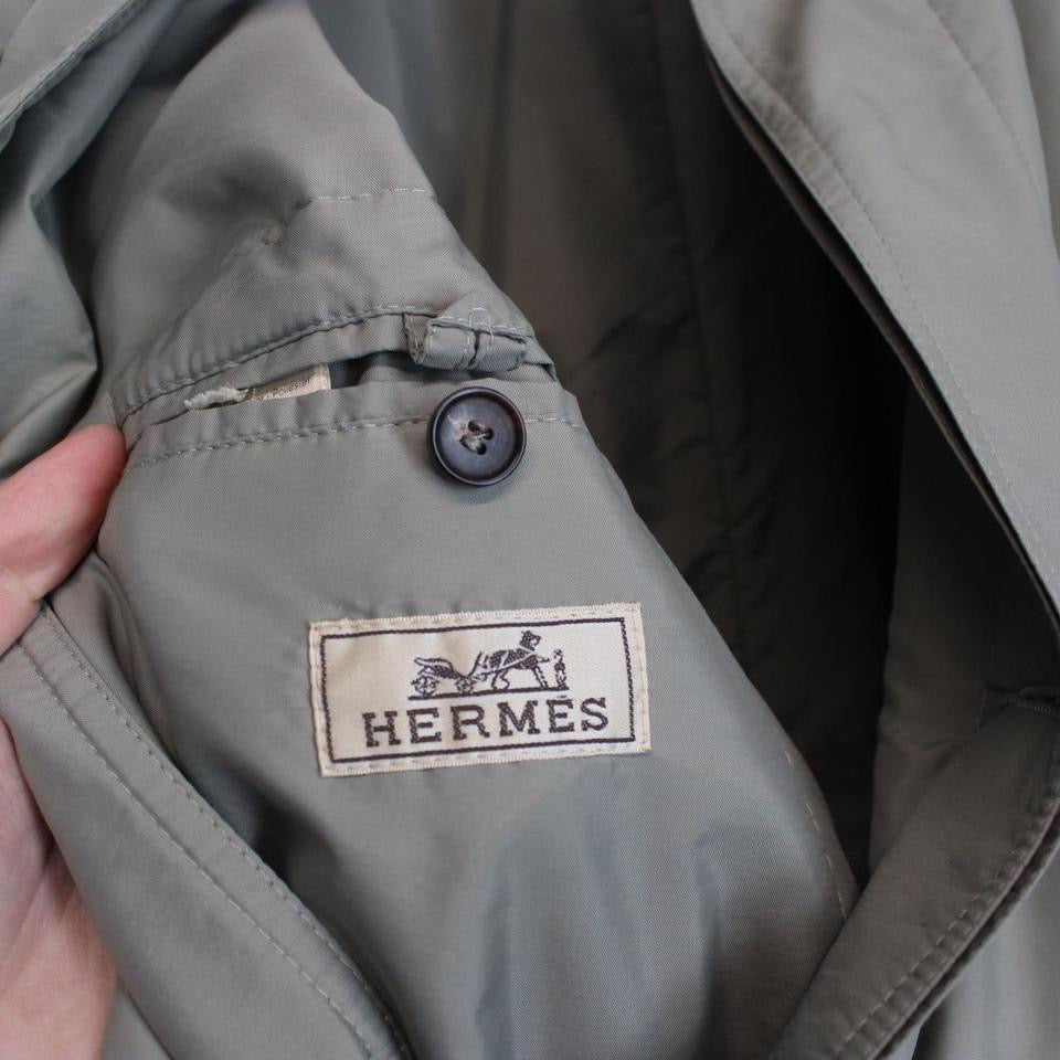 Vintage Hermes Coat Large