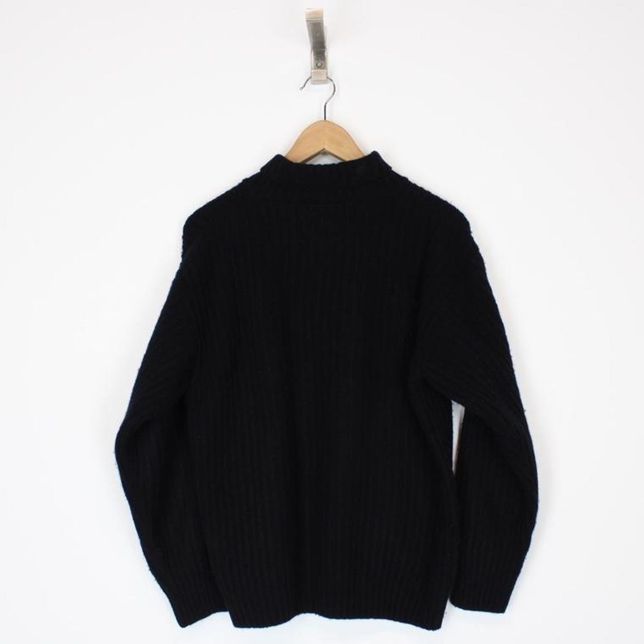 Vintage 80s Stone Island Wool Jumper Small