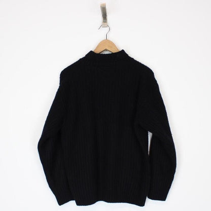 Vintage 80s Stone Island Wool Jumper Small