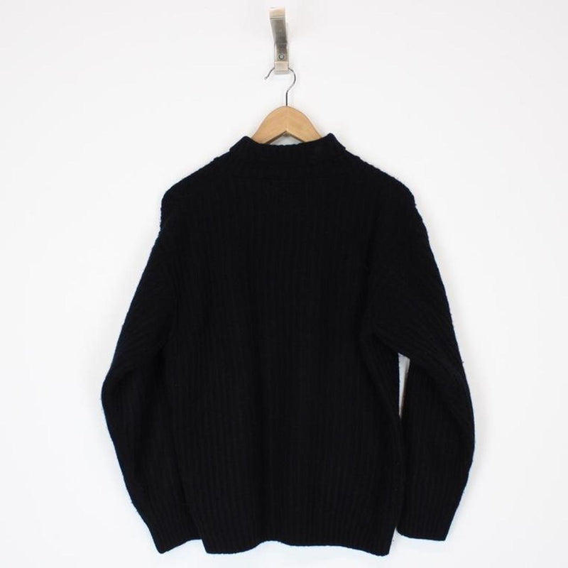 Vintage 80s Stone Island Wool Jumper Small
