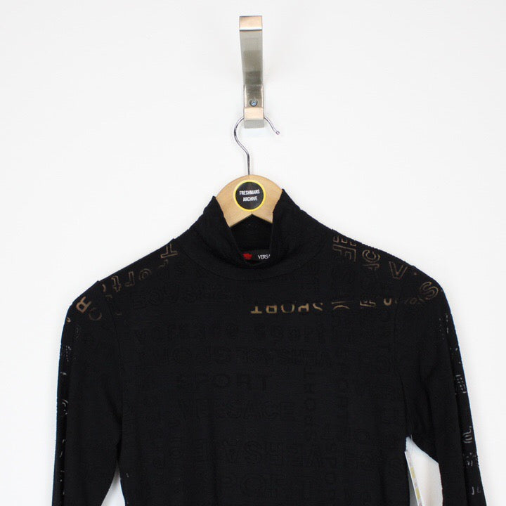 Vintage Versace See Through Top Large