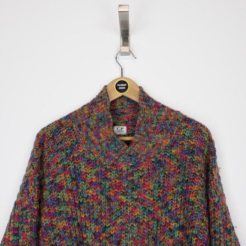 Vintage 80s CP Company Alpaca Knit Jumper XL