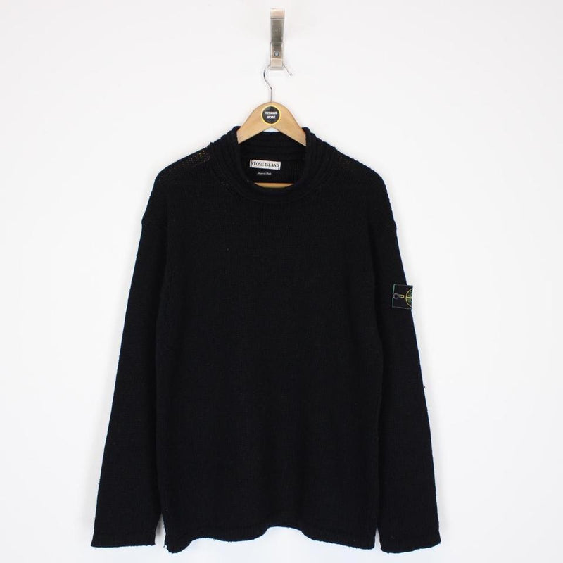 Vintage Stone Island AW 1998 Wool Jumper Medium