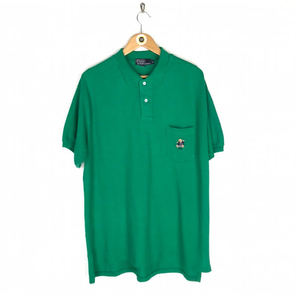 Vintage Polo Bear Polo Shirt Medium