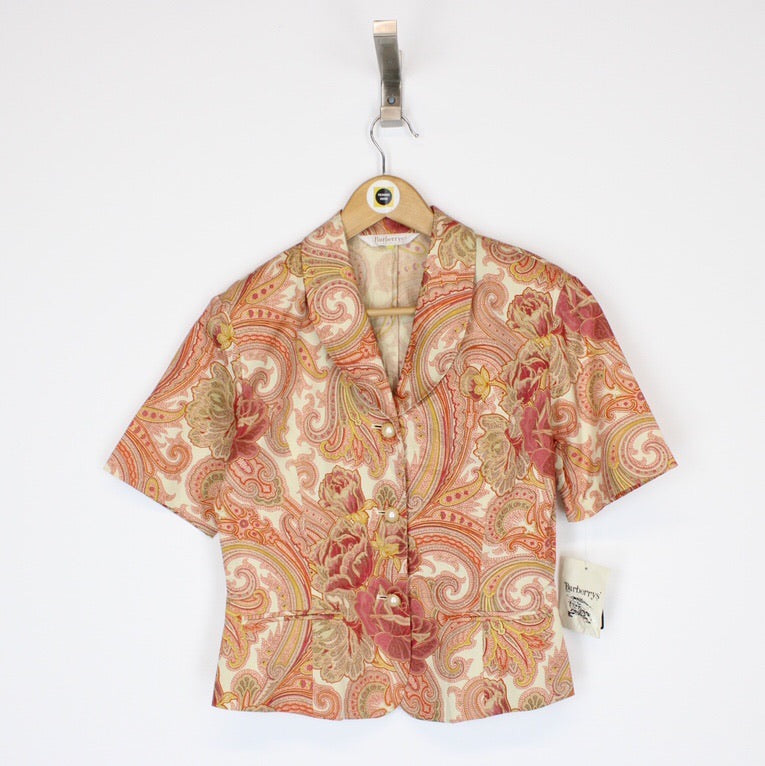 Vintage Burberry Blouse Small