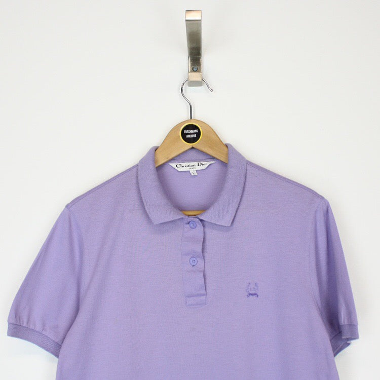 Vintage Christian Dior Polo Shirt Large