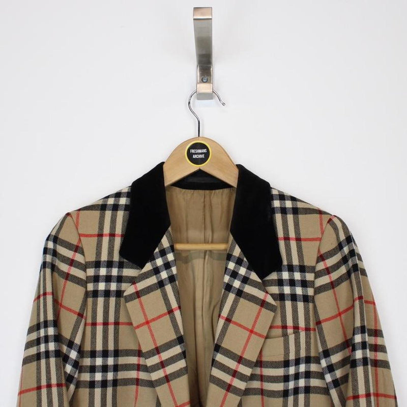 Vintage Burberry Wool Blazer Medium