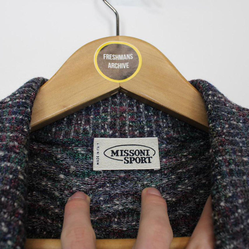 Vintage Missoni Wool Cardigan Large