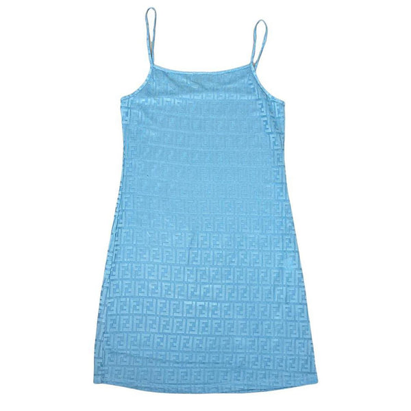 Vintage Fendi Monogram Dress Medium