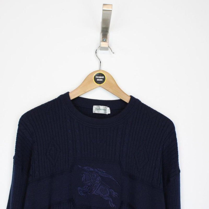Vintage Burberry Wool Jumper Large