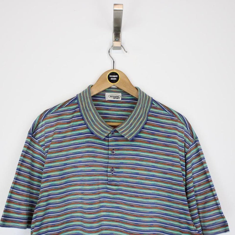 Vintage Missoni Polo Shirt XL