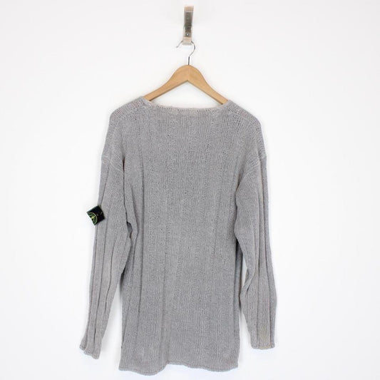 Vintage 90s Stone Island Jumper M/L